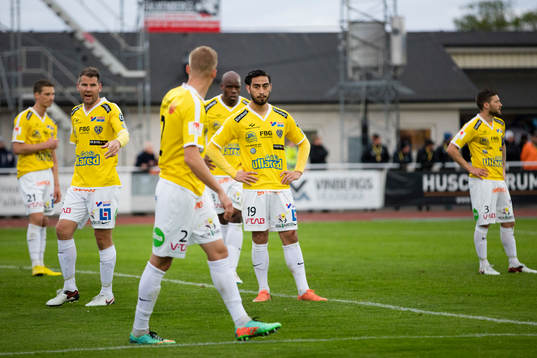 Falkenbergs Thomas Juel-Nielsen och Stefan Rodevåg och