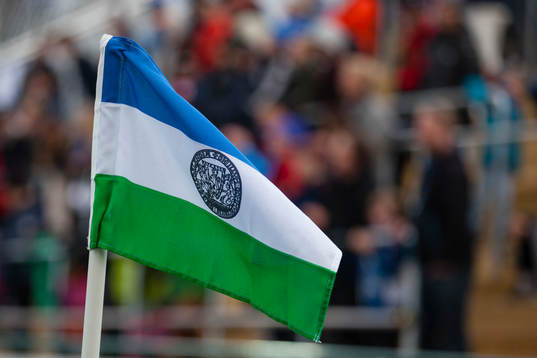 jämtlandsflaggan som hörnflagga