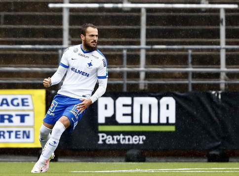 Norrköpings Emir Kujovic jublar