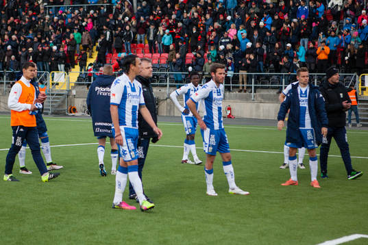 IFK Göteborgs spelare deppar