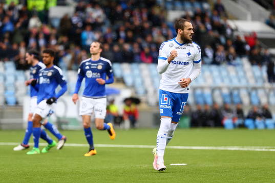 Norrköpings Emir Kujovic jublar