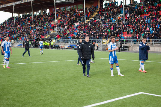 IFK Göteborgs spelare deppar