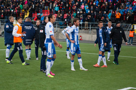 IFK Göteborgs spelare deppar