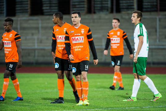 Kristianstads Nahom Netabay, Omar Dampha, Granit Stagova