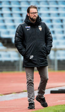 Kristianstads tränare Joakim Persson