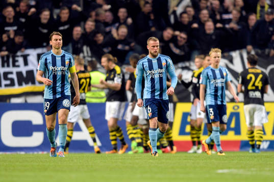 Djurgårdens Marcus Hansson, Alexander Faltsetas och Elliot