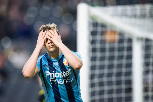 Djurgårdens Jesper Karlström deppar