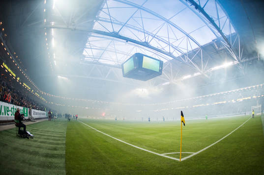 Ett rökfyllt friends arena
