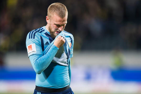 Djurgårdens Alexander Faltsetas deppar
