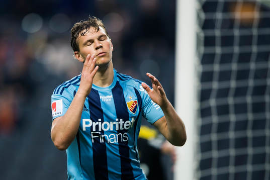 Djurgårdens Jesper Karlström deppar