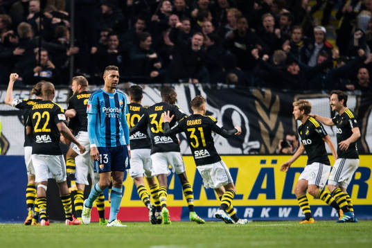 Djurgårdens Mathias Ranegie deppar