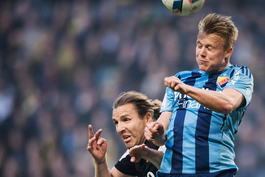 s Nils-Eric Johansson och Djurgårdens Elliot Käck