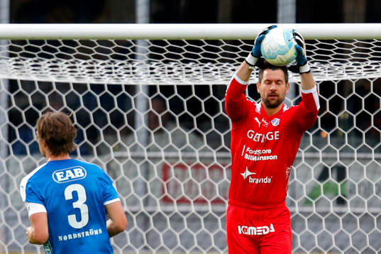 Halmstads målvakt Stojan Lukic