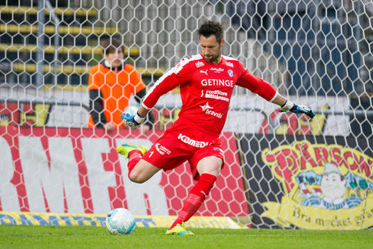 Halmstads målvakt Stojan Lukic