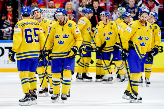 De svenska spelarna deppar