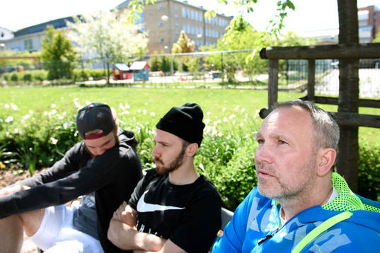 Alingsås Tobias Sandberg, Häckens Simon Sandberg och