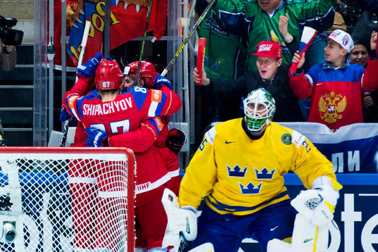 Bläddra bland fler bilder av Ishockey-VM 2016, Dag 11, Ryssland - Sverige