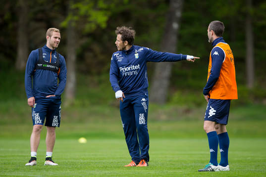 IFK Göteborgs Gustav Engvall, Tobias Hysén och Hjalmar