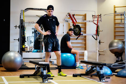Frölundas Henrik Tömmernes och Sebastian Stålberg