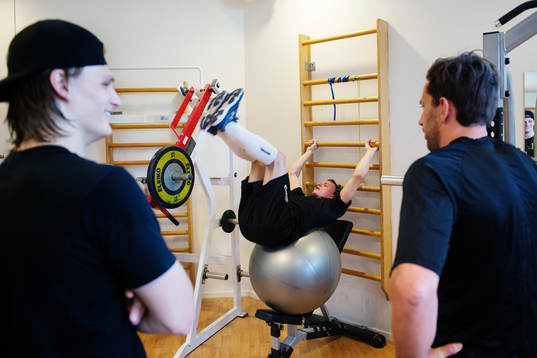 Frölundas Anton Karlsson, Victor Olofsson och Joel