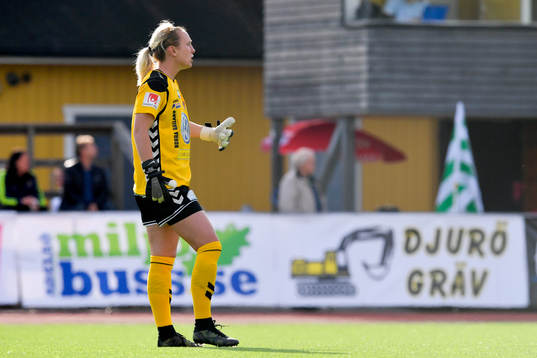 Kungsbackas målvakt Kate Scheele