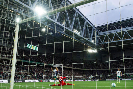 Malmö FFs Magnus Wolff Eikrem gör 1-3 bakom Hammarbys