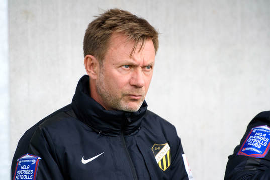 Häckens tränare Peter Gerhardsson