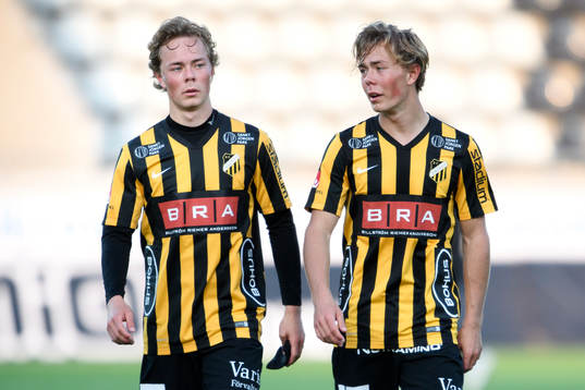 Häckens Adam Andersson och Joel Andersson