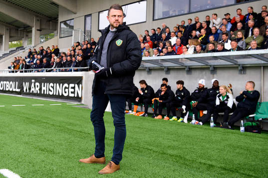 Jönköpings tränare Jimmy Thelin