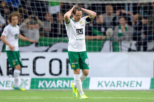 Hammarbys Johan Persson deppar