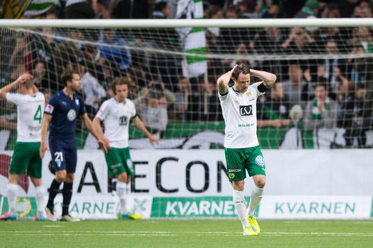 Hammarbys Johan Persson deppar