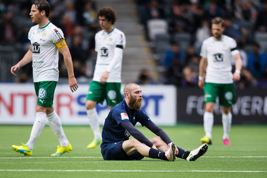 Malmö FFs Jo Inge Berget skadas