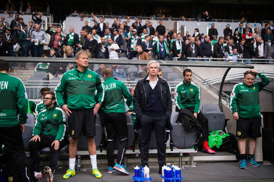 Hammarbys tränare Nanne Bergstrand