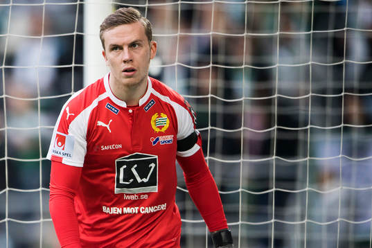 Hammarbys målvakt Ögmundur Kristinsson