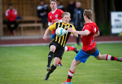 IFK Hässleholms Philip Bengtsson i matchen i DM mellan