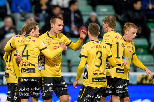 Elfsborgs Viktor Prodell jublar
