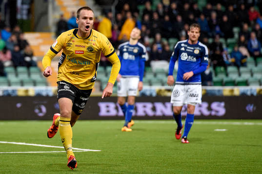 Elfsborgs Viktor Prodell jublar