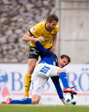 Elfsborgs Marcus Rohdén och Sundsvalls Eric Larsson