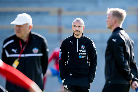 Helsingborgs manager Henrik Larsson