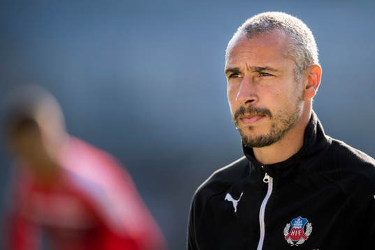 Helsingborgs manager Henrik Larsson