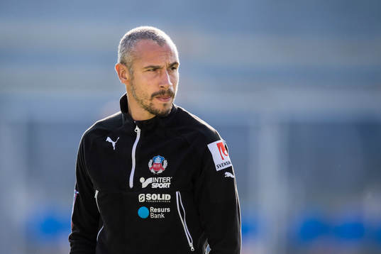 Helsingborgs manager Henrik Larsson
