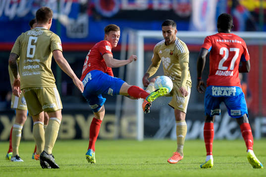 Helsingborgs Alexander Achinioti-Jönsson och Östersunds