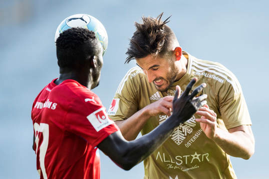 Helsingborgs Lalawélé Atakora och Östersunds Sotirios