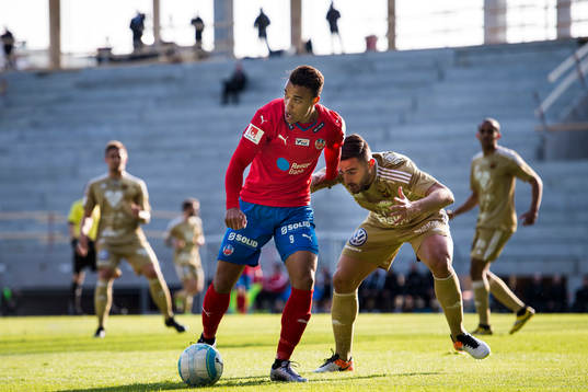 Helsingborgs Matthew Rusike och Östersunds Sotirios