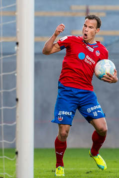Helsingborgs Anton Wede jublar