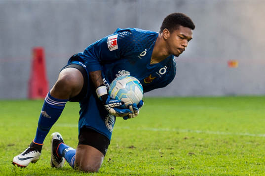 Östersunds målvakt Jamal Blackman