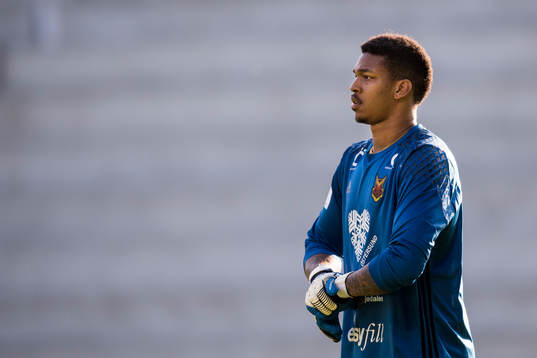 Östersunds målvakt Jamal Blackman
