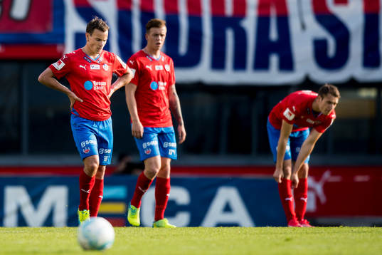 Helsingborgs Anton Wede, Alexander Achinioti-Jönsson och