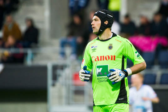 Gefles målvakt Emil Hedvall