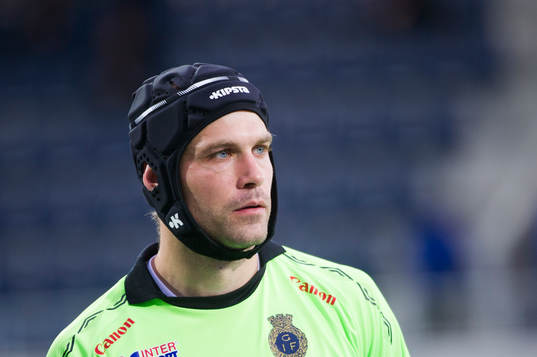 Gefles målvakt Emil Hedvall